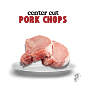 Center cut pork chops 300G
