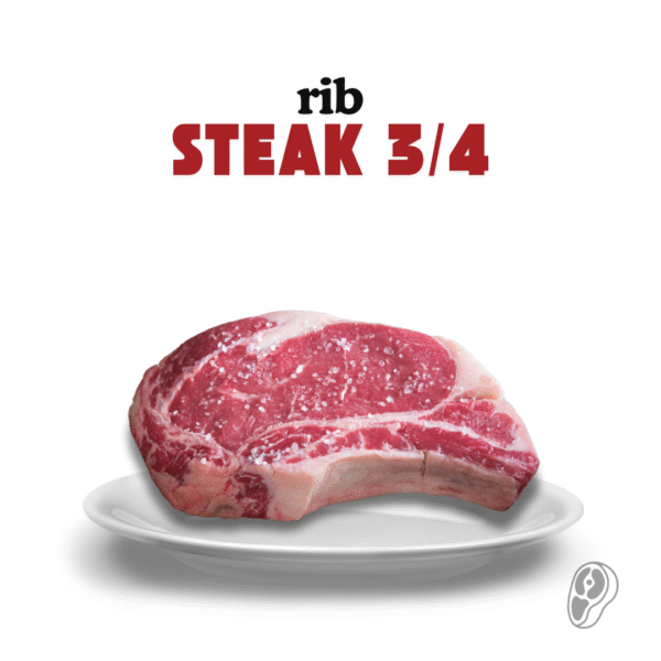Rib Steak 3/4" 500G