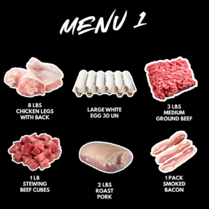 Combo Meat Lovers Pack #1 – Fresh Cuts for Every Meal