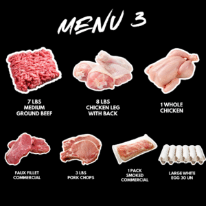 Combo Meat Lovers Pack #3 – Fresh Cuts for Every Meal