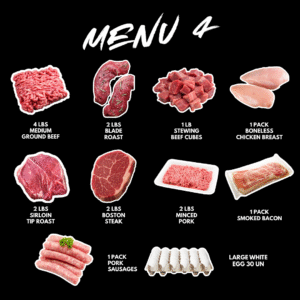 Combo Meat Lovers Pack #4 – Fresh Cuts for Every Meal
