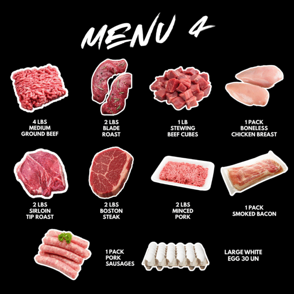 Combo Meat Lovers Pack #4 – Fresh Cuts for Every Meal