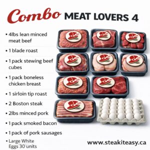 Combo Meat Lovers Pack #4 – Fresh Cuts for Every Meal