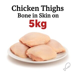 Chicken Thighs Bone-in Skin on 5KG