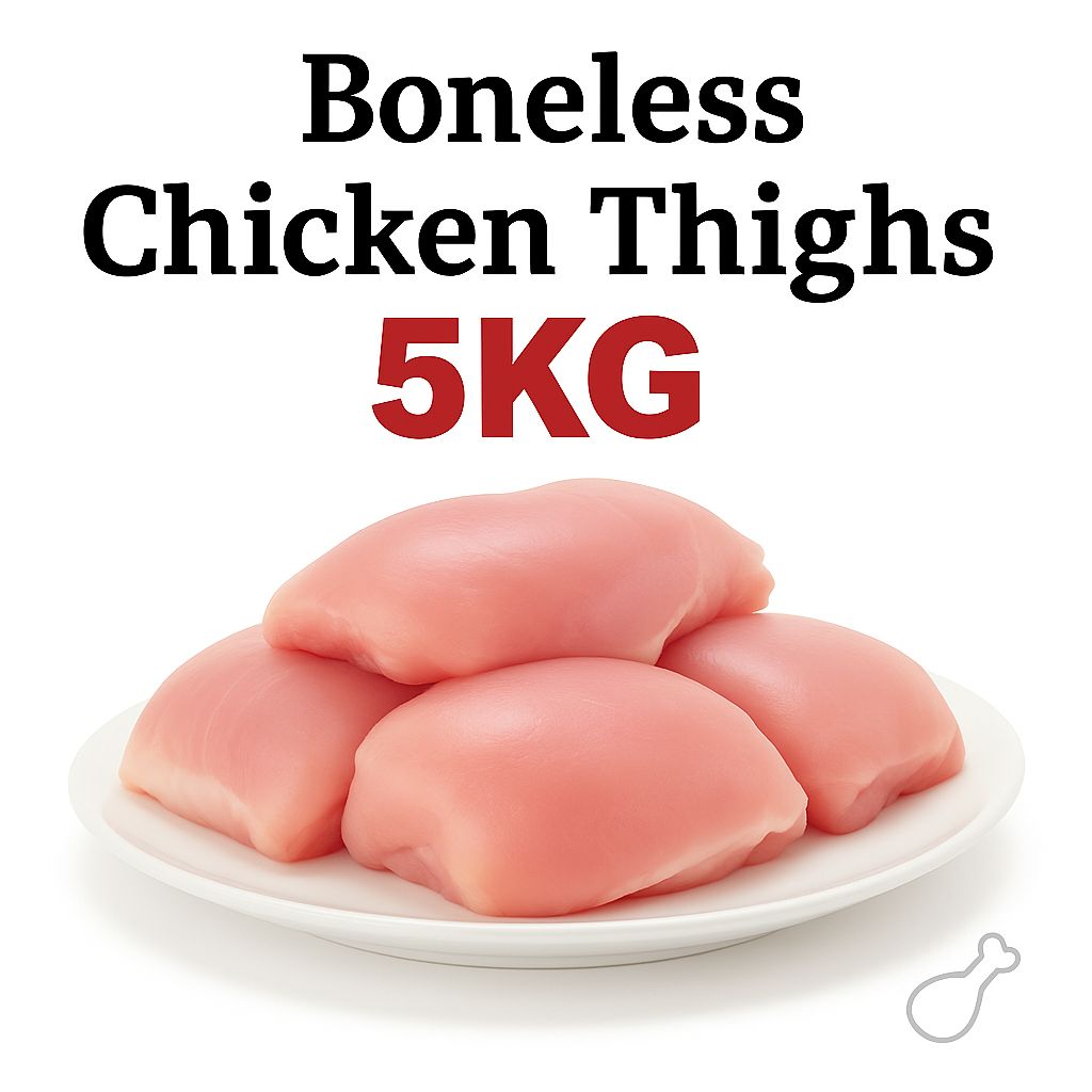 Boneless Chicken Thighs 5KG