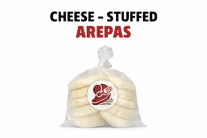 Cheese-Stuffed Arepas (10-Pack) – Ready to Grill, Authentic Latin Flavor